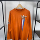 Maglia a maniche lunghe Thunderdome anni '90 - Taglia L (logo riflettente)