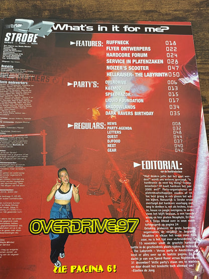 (1997) Strobe Magazine 24 (With Core Poster)