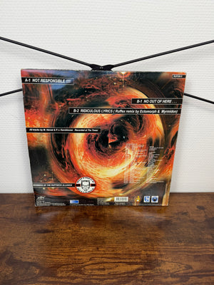 (1996) Cybernators – Not Responsible !!!! (Vinyl, Hardcore, Gabber)