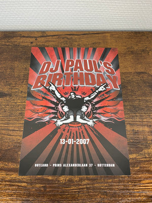 (2007) DJ Paul's Birthday Flyer