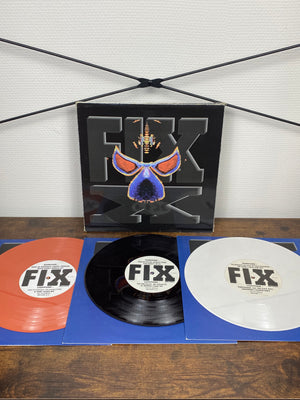 (1997, Hardcore, Gabber) Fix X - Remix Pack (3x Vinyl)
