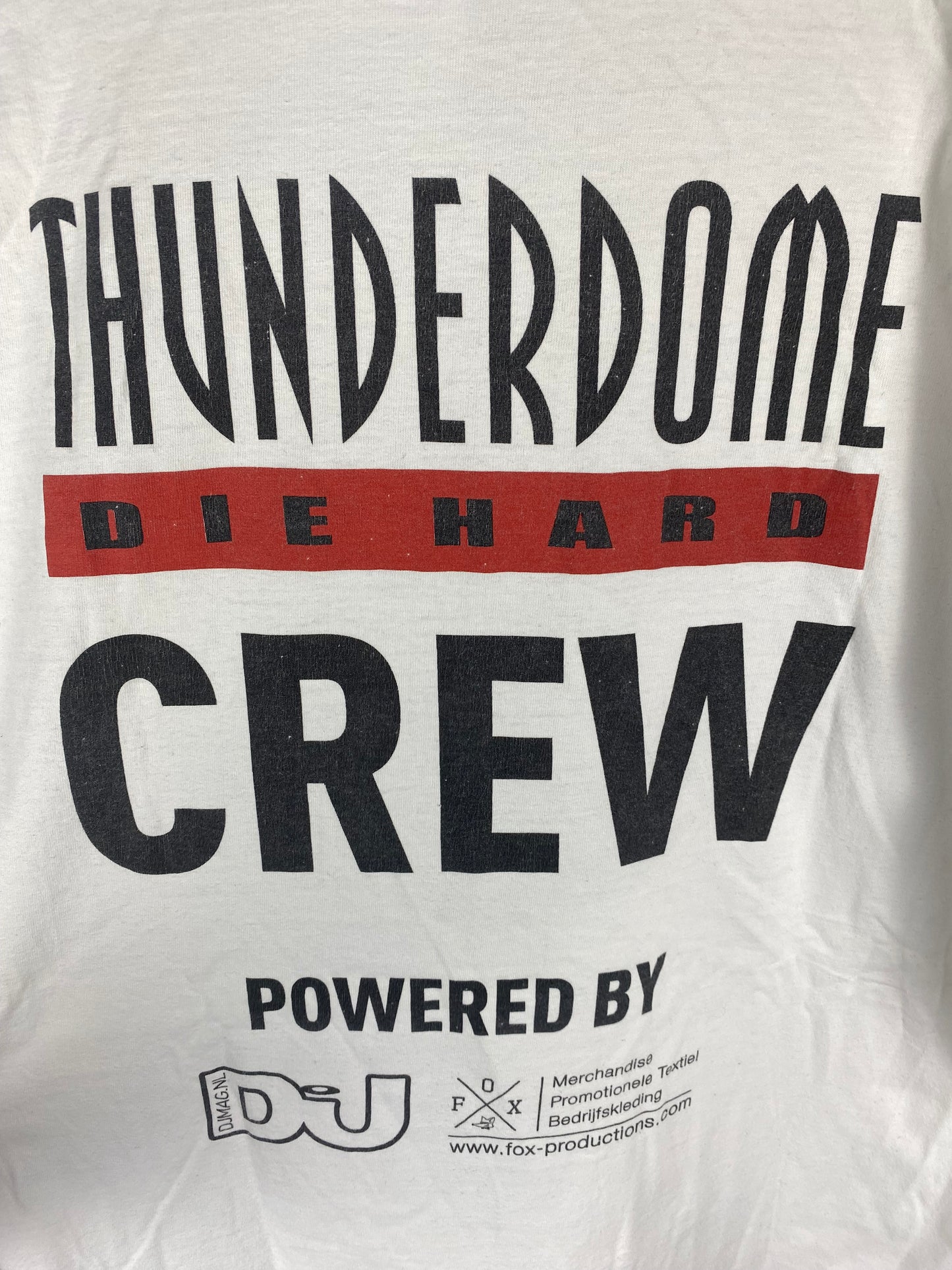 Thunderdome Die Hard Day Crew t-shirt - Size M
