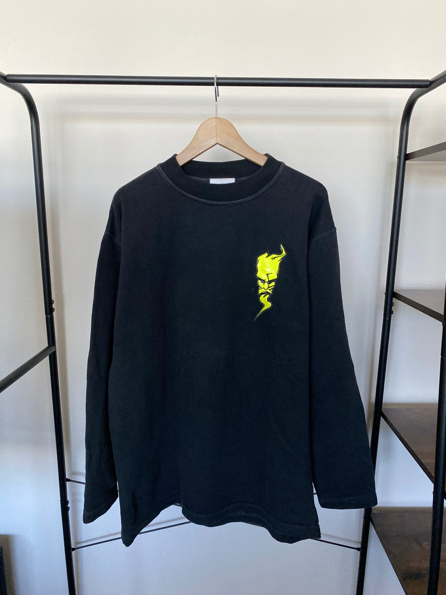 Maglione ID&amp;T / Thunderdome anni '90 - Taglia L (raro logo in plastica)