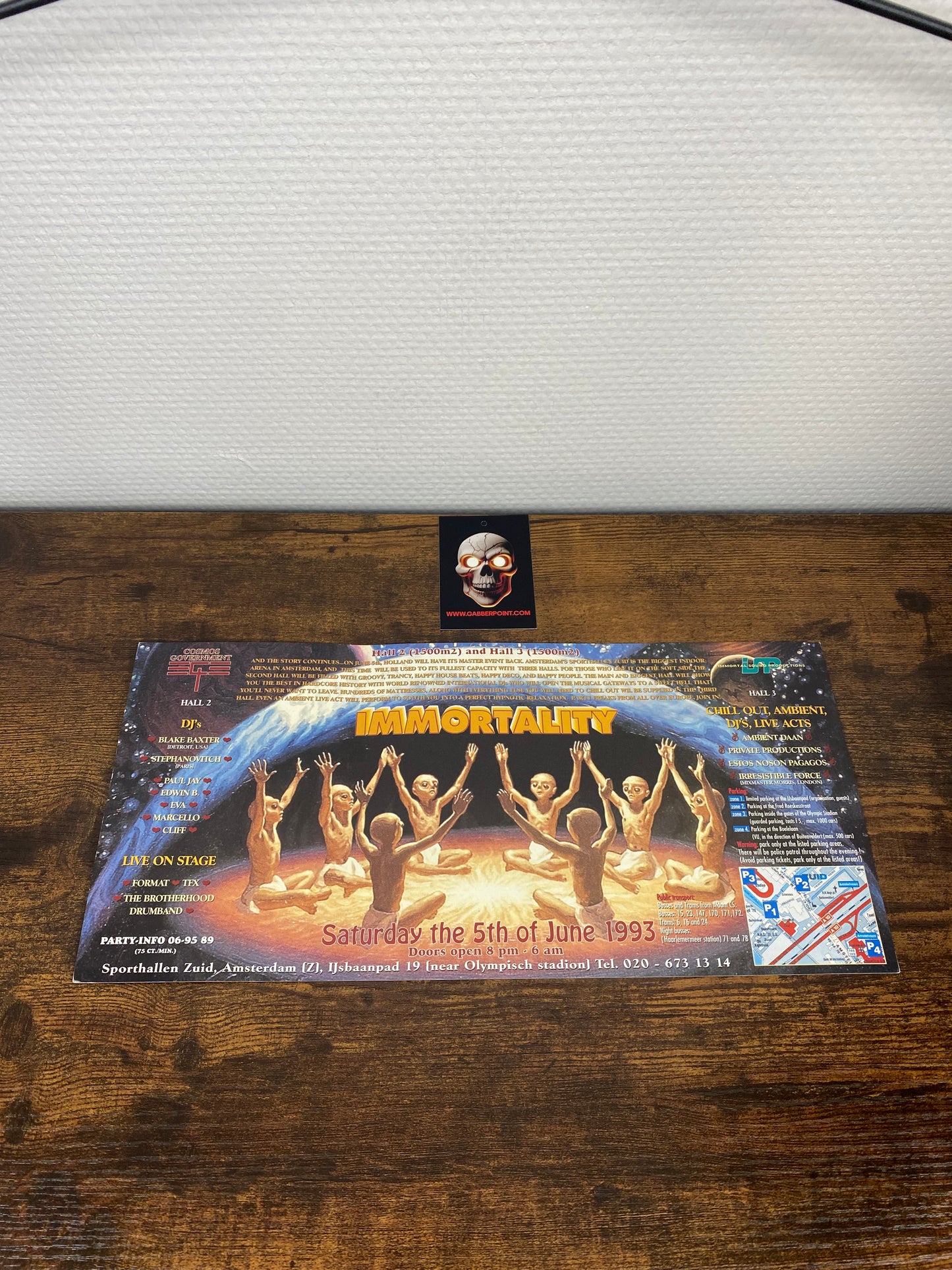 Hellraiser Event &amp; Immortality (1993) - Volantino