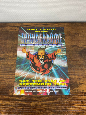 (1996) Thunderdome In Germany Flyer
