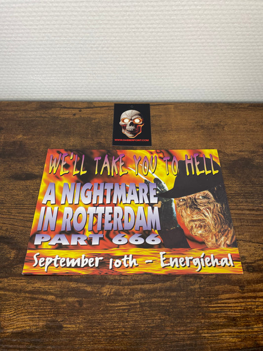 A Nightmare In Rotterdam Part 666 (1994) - Booklet / Flyer