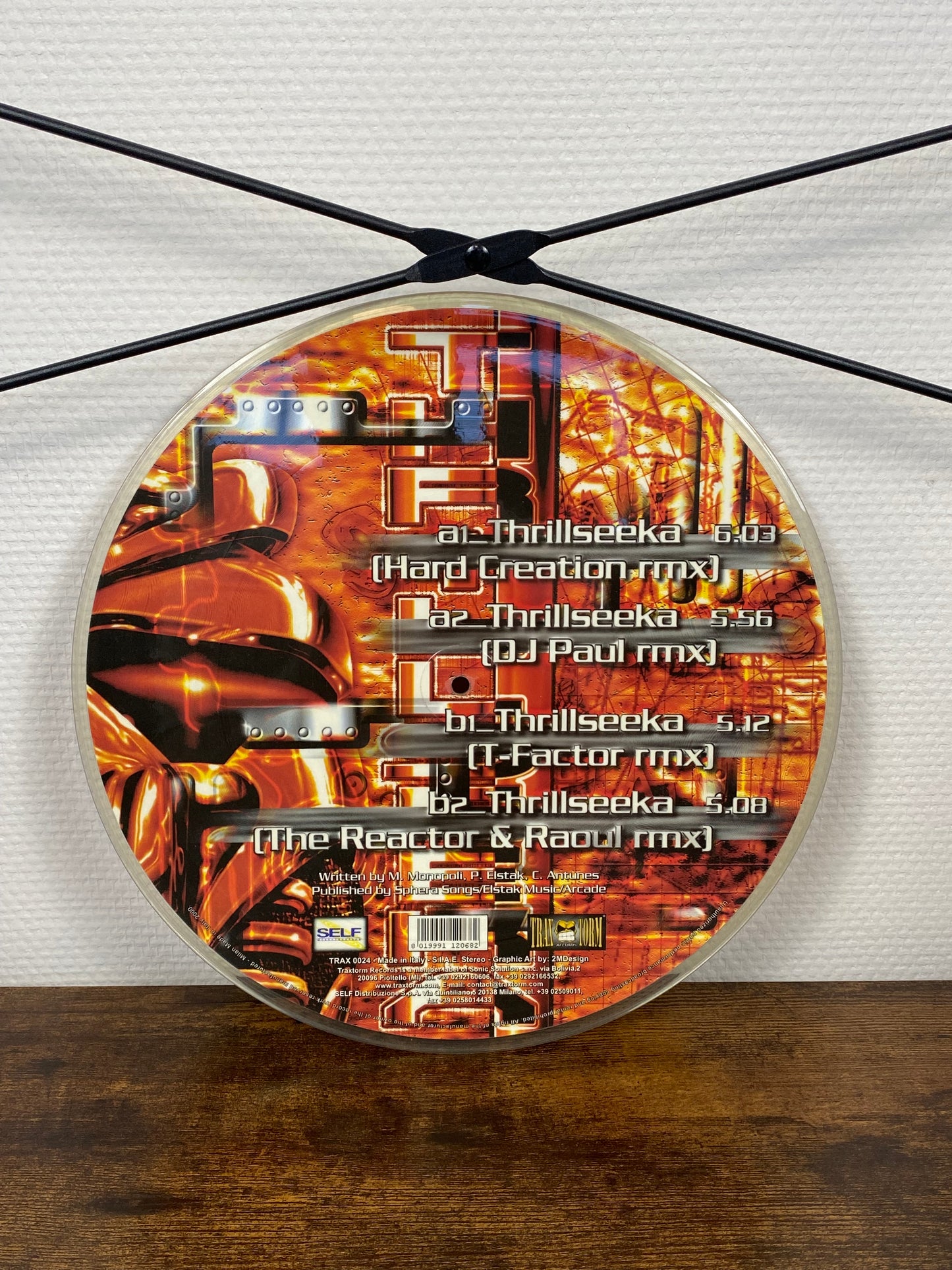 The Stunned Guys, DJ Paul – Thrillseeka (The New Millenium Remixes) - (Vinyl)