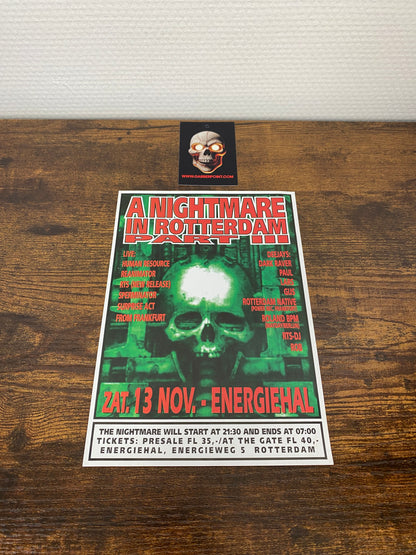 A Nightmare In Rotterdam Part 3 (1993) - Flyer