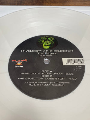 (1997, Hardcore, Gabber, Happy Hardcore) Hi-Velocity / The Objector – The Project (Vinyl)