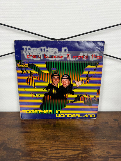 (1995) Charly Lownoise & Mental Theo – Together In Wonderland (Vinyl, Happy Hardcore, Hardcore)