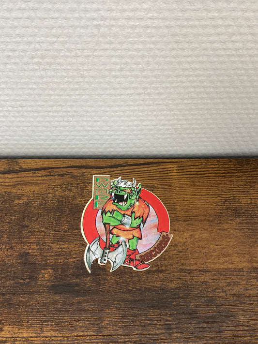 Dwarf Records Sticker