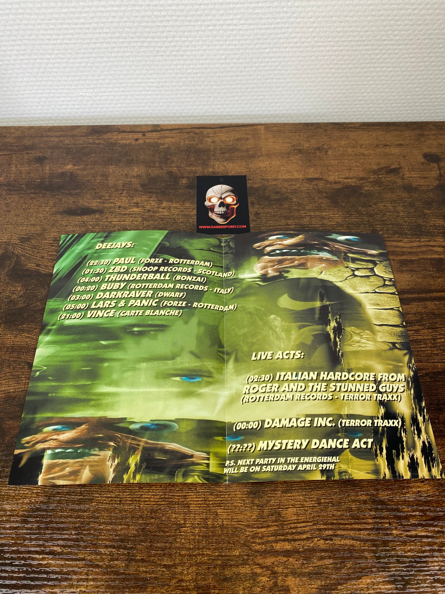 A Nightmare In Rotterdam (1995) - Booklet