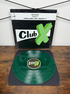 (2007) DJ Yves Presents Club X – Bloodbrain 2007 (Vinyl, Hardcore, Hard House, Hardstyle)
