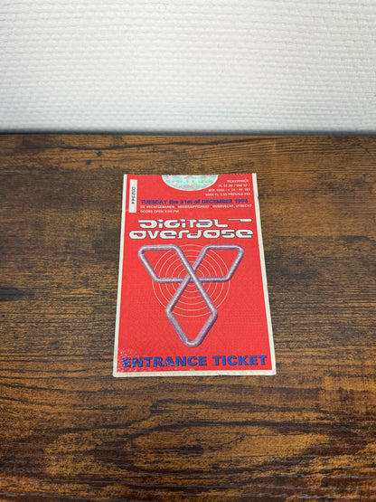 (1996) Digital Overdose (Entrance Ticket)
