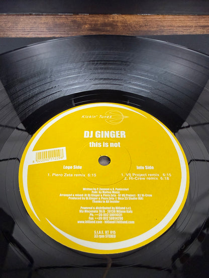 (2003) DJ Ginger – This Is Not (Vinyl, Hardstyle, Hard Trance)