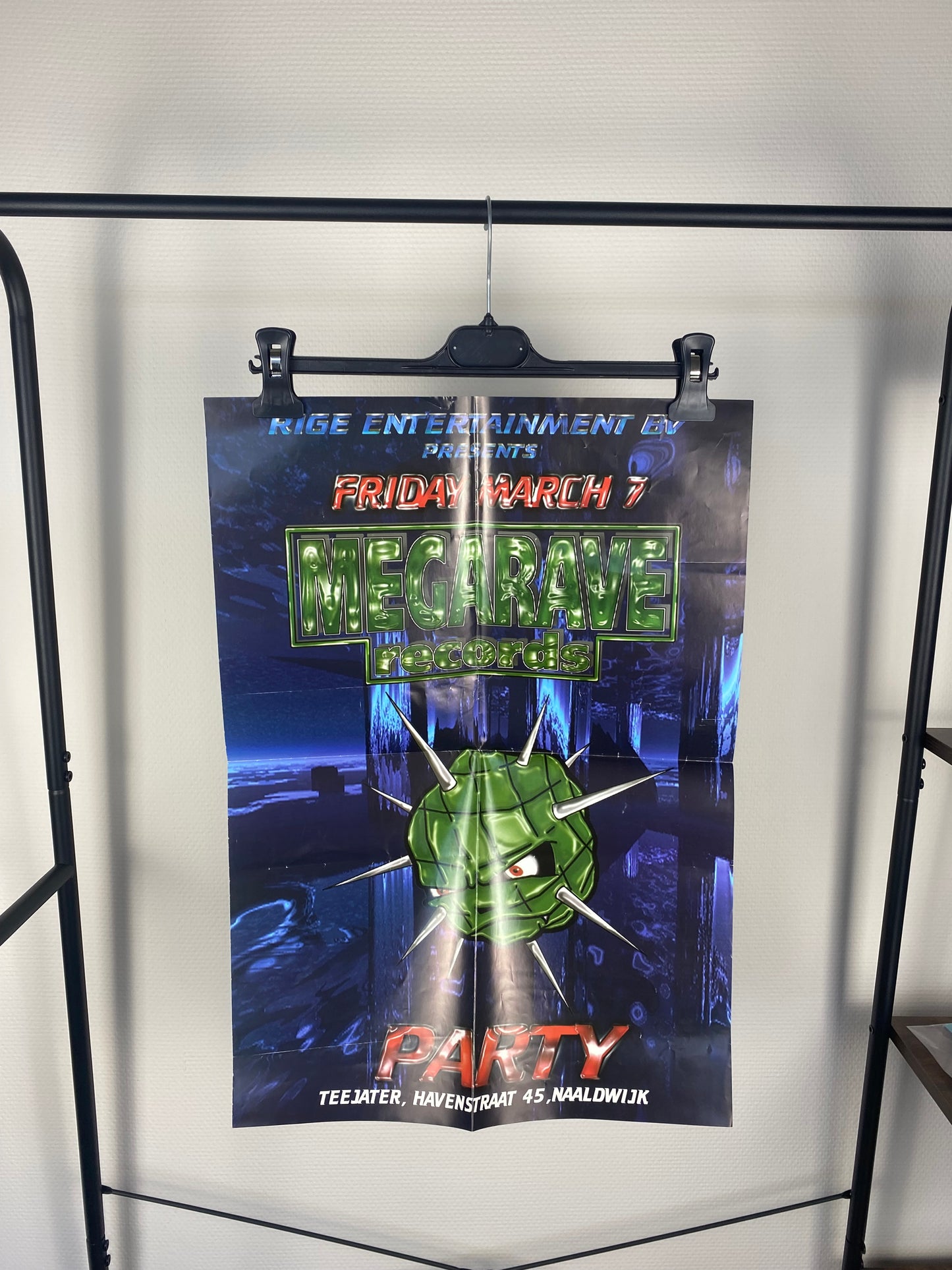 Megarave Records Party 1997 - Poster