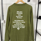 (1996) Forze Records World Tour '96 Longsleeve - Size XL