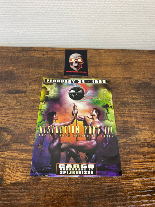 Distortion Hardcore Party · Part III (1995) - Flyer
