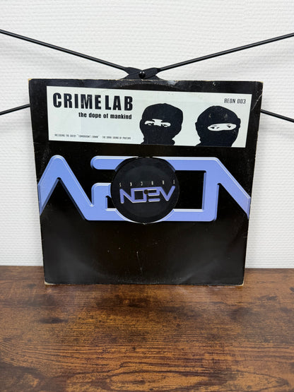(2000) Crime Lab – The Dope Of Mankind (Vinyl, Hardcore)