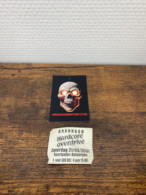 Hardcore Overdrive (2001) - Drink Voucher