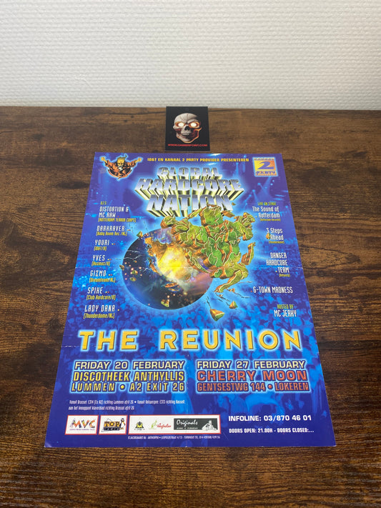 Global Hardcore Nation (The Reunion, 1998) - Flyer
