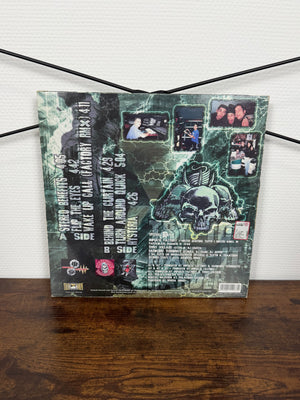 (1999) Impulse Factory Meets Three Village & Hardcore Terrorists – Try To Make It Harder E.P. (Vinyl, Gabber, Hardcore)