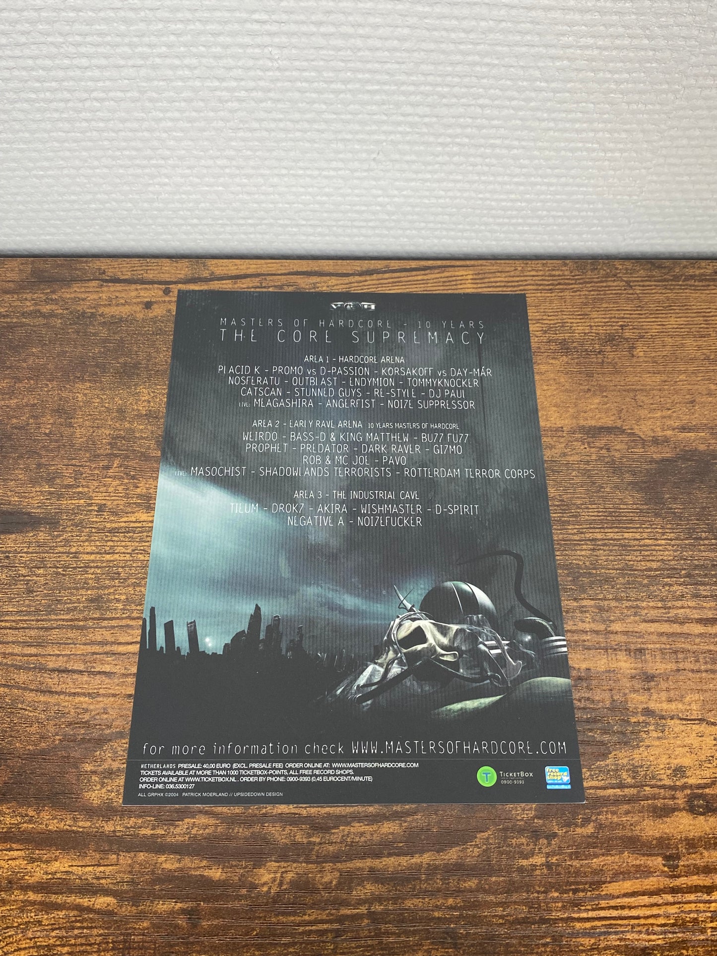 (2005) Masters Of Hardcore - The Core Supremacy Flyer