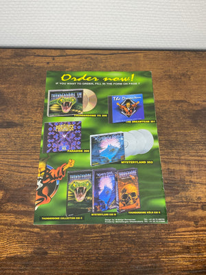 (1994) Thunderdome VII On Tour - Injected With Poison Flyer/Booklet