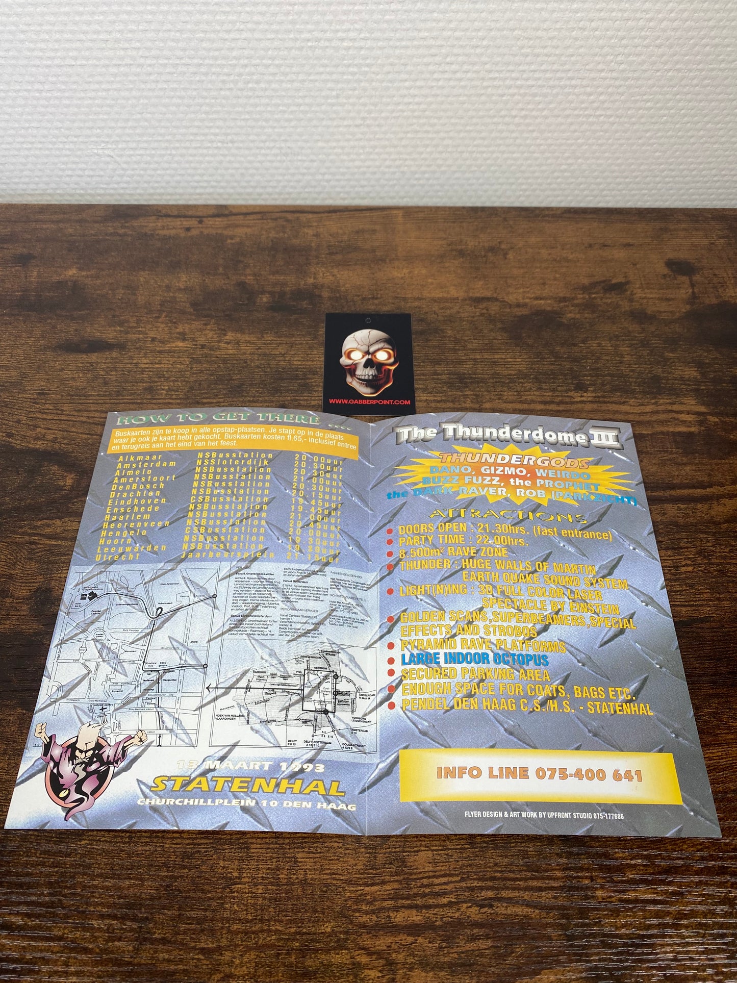 The Thunderdome III - Flyer / Booklet
