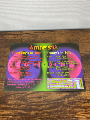 (1994) Amnesia · The Old Royal Kabul Flyer
