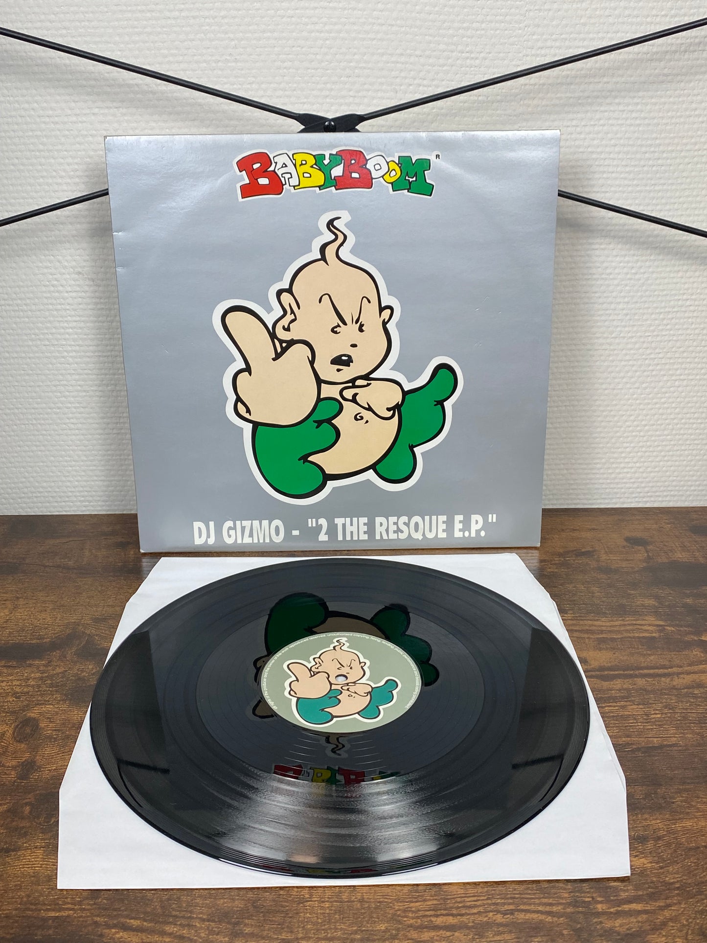 (1995) DJ Gizmo – 2 The Resque E.P. (Vinyl)