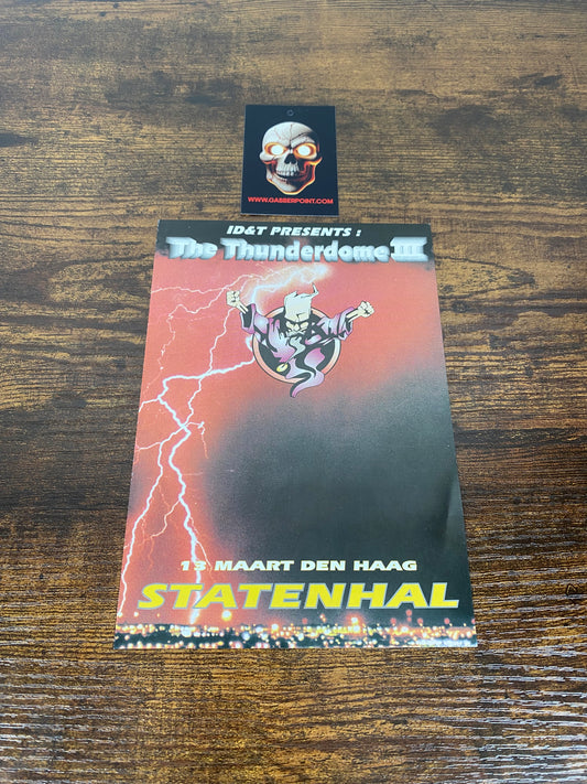 The Thunderdome III - Flyer / Booklet