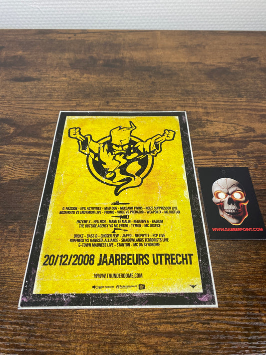 Thunderdome 2008 sticker