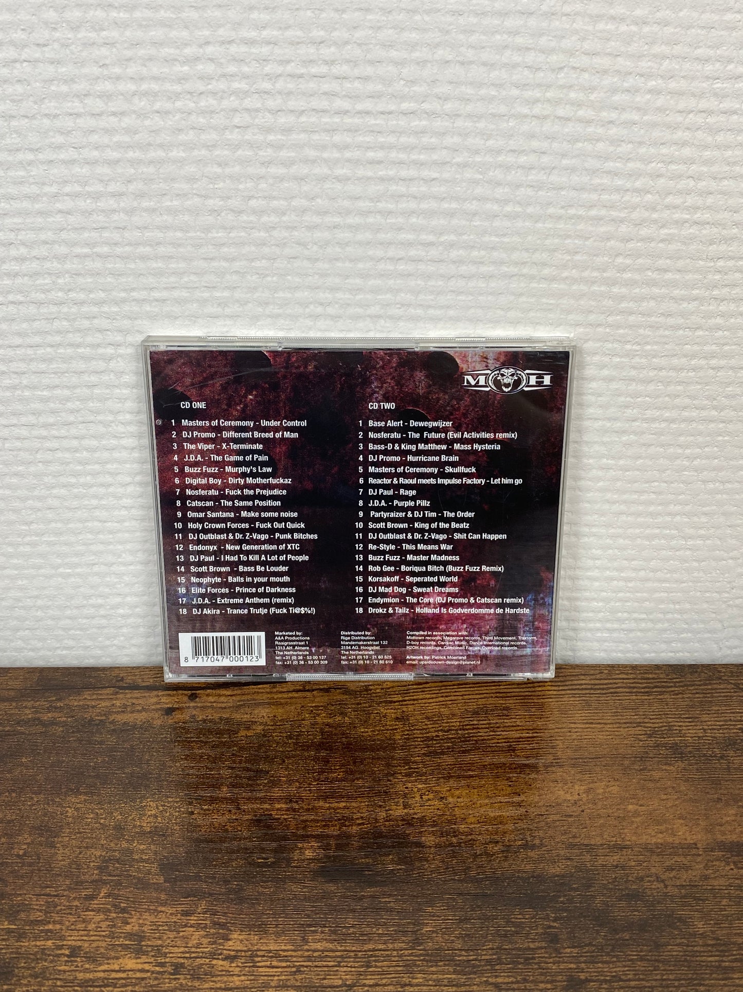 (2001) Masters Of Hardcore Chapter VIII - Thesurvivorsofhardcore (2x CD)