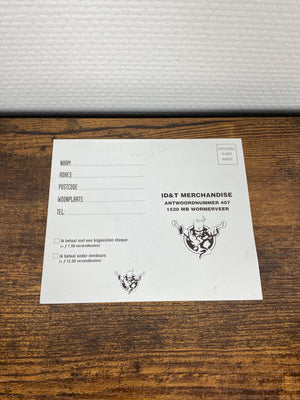 (90s) ID&T Merchandise - Postcard