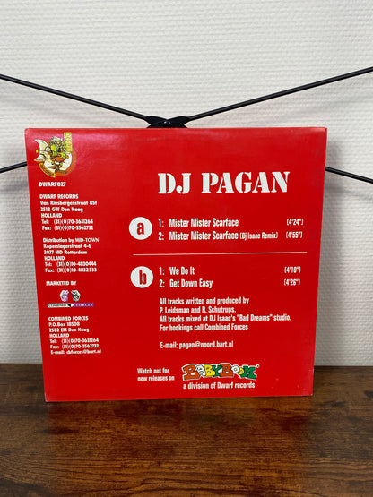 DJ Pagan – Mister Mister Scarface (Vinyl)