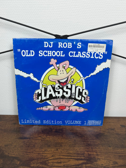 (1996) DJ Rob's Old School Classics Limited Edition Volume 1 (Vinyl, Hardcore, Techno)