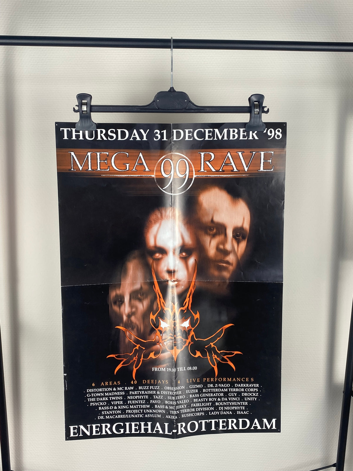 Megarave ‘99 - Poster – GABBERPOINT