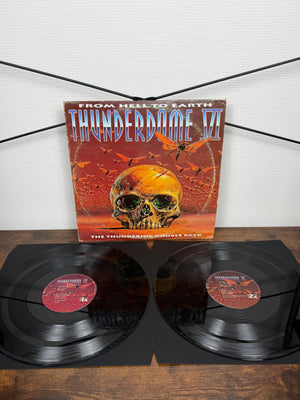 (1994) Thunderdome VI - From Hell To Earth - The Thundering Double Pack (2x Vinyl)