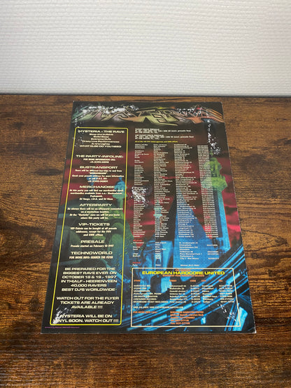(1997) Hysteria (Flyer)