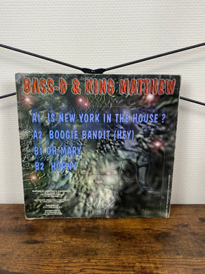 Bass-D & King Matthew – Is New York In The House ? (Vinyl)