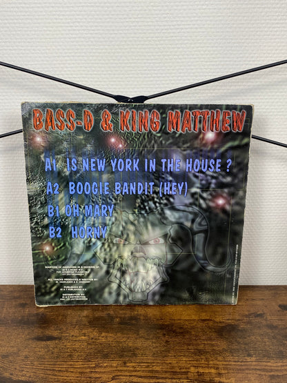 Bass-D & King Matthew – Is New York In The House ? (Vinyl)