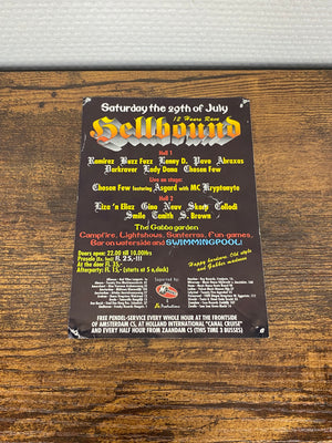 (1995) Hellbound · Summer Hardcore Swimmingpool Madness (Flyer)