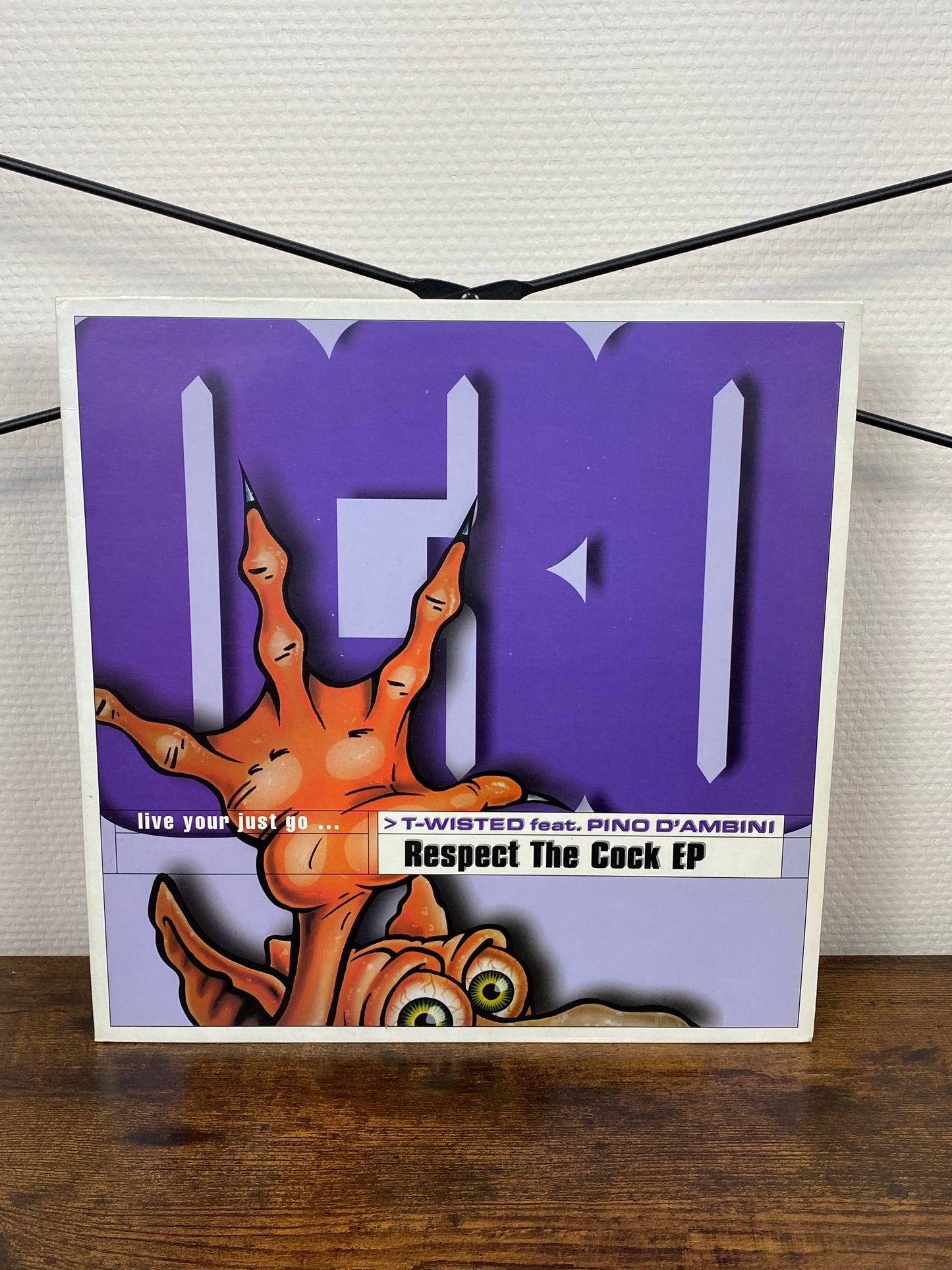 T-Wisted Feat. Pino D'Ambini – Respect The Cock EP (Vinyl)