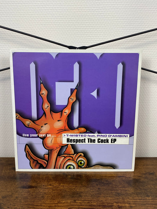 T-Wisted Feat. Pino D'Ambini – Respect The Cock EP (Vinyl)