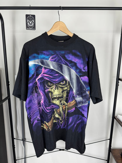 (1997) Thunderdome XVII “Messenger Of Death” PRE-PRODUCTION SAMPLE T-Shirt (UNRELEASED) – Size XL