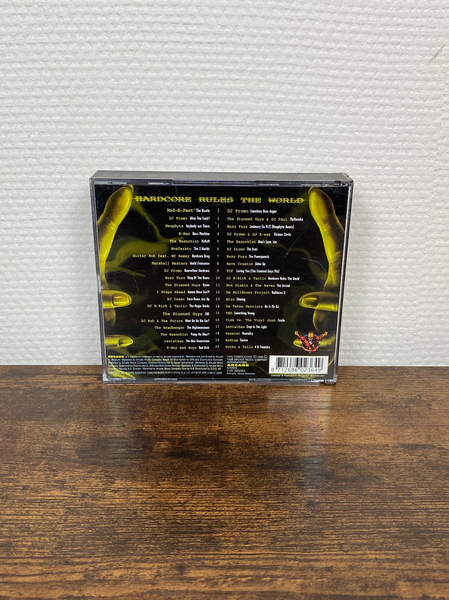 (1999) Thunderdome - Hardcore Rules The World (2x CD) - NEAR PERFECT