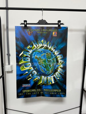 (1997) Thunderdome · Global Hardcore Nation (Poster)