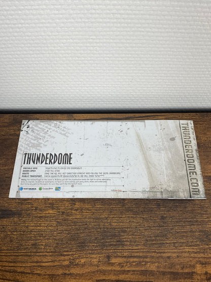 (2006) Thunderdome Booklet