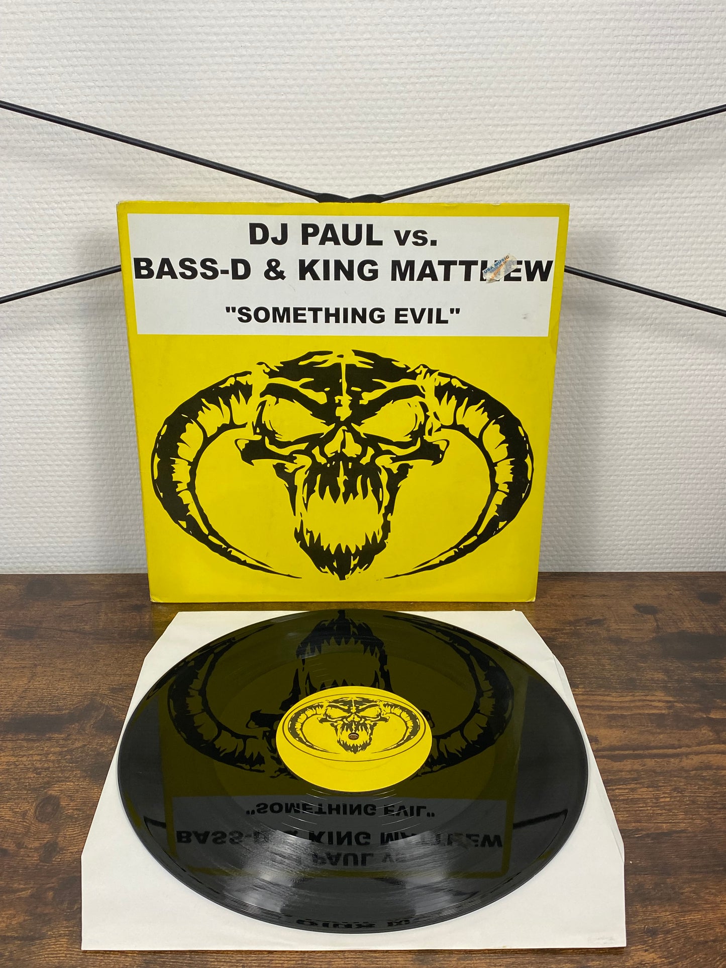 DJ Paul Vs. Bass-D & King Matthew – Something Evil (VINYL)